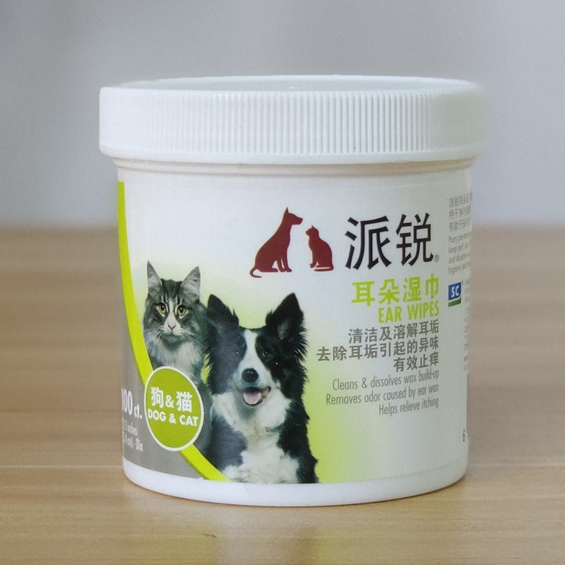 Pet Wipes for Cleaning Ear, Eye and Oral